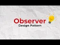 Observer Design Pattern In 1 Minute