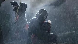 1 Hour Sadness And Sorrow With Rain Sounds Itachi Uchiha 