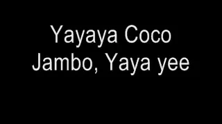 Coco Jambo Mr President Lyrics 