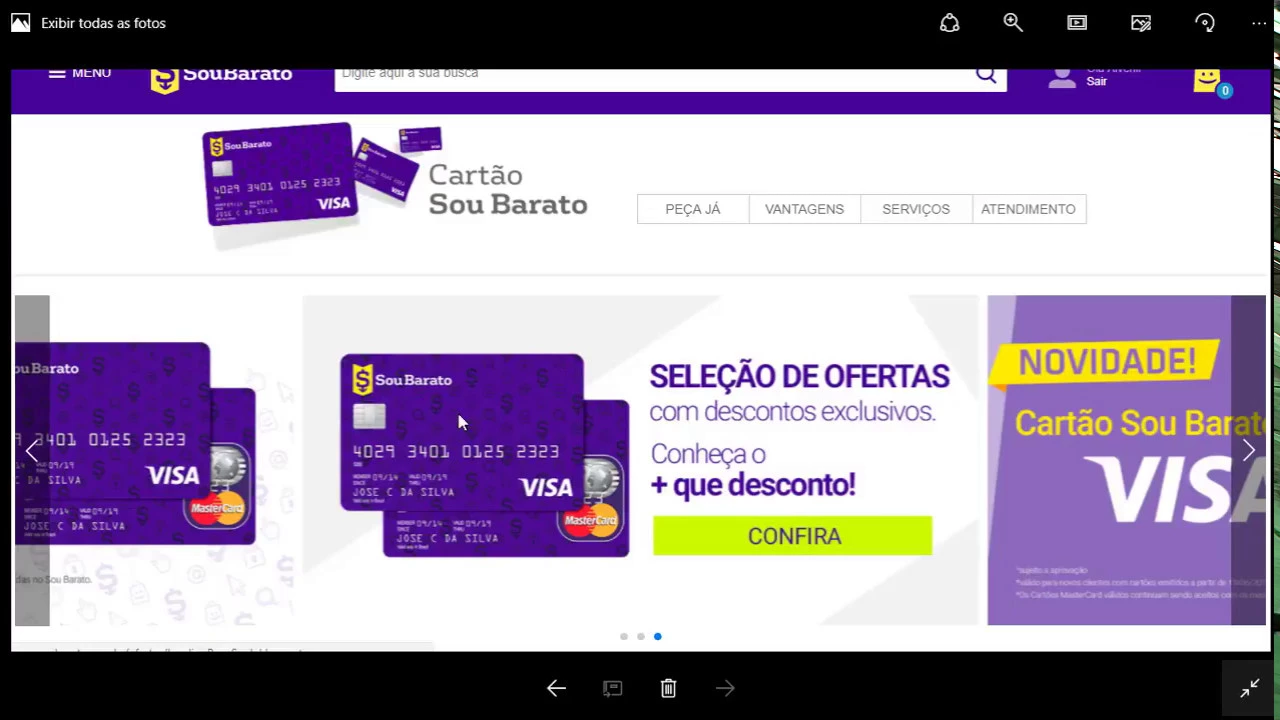 SOU BARATO LANÇA CARTÃO DE CRÉDITO SEM COMPROVAÇÃO DE RENDA, CONFIRA