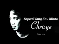 Chrisye -  Seperti Yang Kau Minta (Lyrics Video)