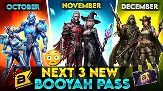 Next booyah pass free fire Full Review💥🤯| October Booyah Pass ff | Nov & September BooyahPass ff2026