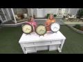 3-in-1 Outdoor Clock w Thermometer and Hygrometer on QVC