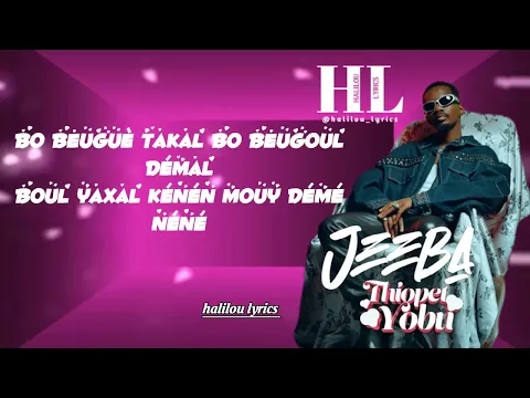 Download MP3 Jeeba Thiopet yobu lyrics new song