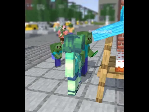 ''I‘m Sorry, Zombie boy...''😭😢 #minecraft #shorts