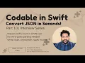 What is Codable in Swift Swift JSON Parsing Series Part 10