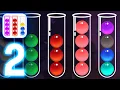 Ball Sort - Color Puzzle Gameplay walkthrough Part 2 iOS Android