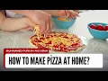 Download Lagu Hoe maak je thuis pizza? Perfect recept voor zelfgemaakte pizza met knapperige korst en verse top...