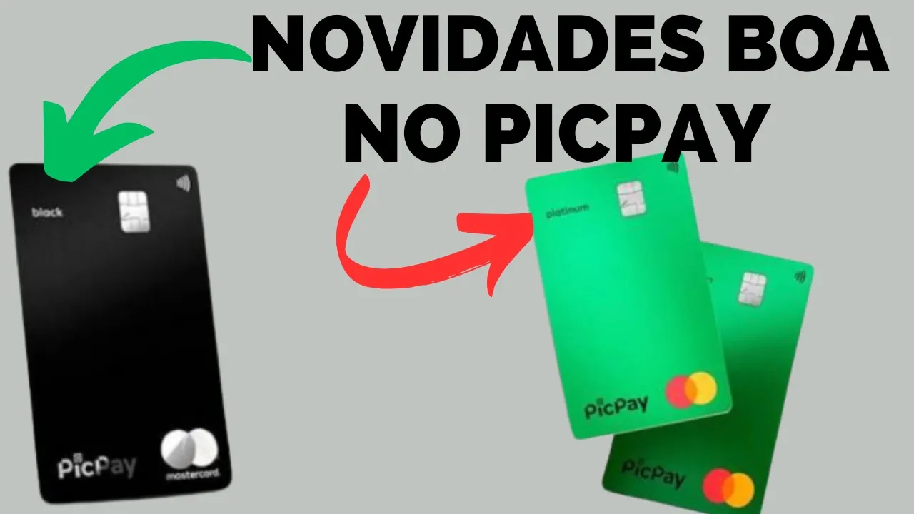 QUENTISSIMO - ALEM DO CARTÃO DE CRÉDITO MASTERCARD GOLD O PICPAYCARD TEM NOVIDADES NO PICPAYBANK