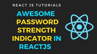 Awesome password strength indicator in reactjs