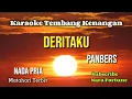 Download Lagu DERITAKU - PANBERS | karaoke nada pria | lirik