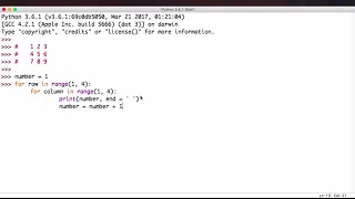 Programming with Python Hands-On Introduction 23-Nested loop implementation in Python