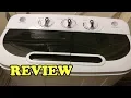 ZENY Compact Mini Twin Tub Washing Machine Use and Review