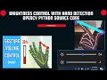 Real time Volume Brightness Control with OpenCV Python Computer Vision