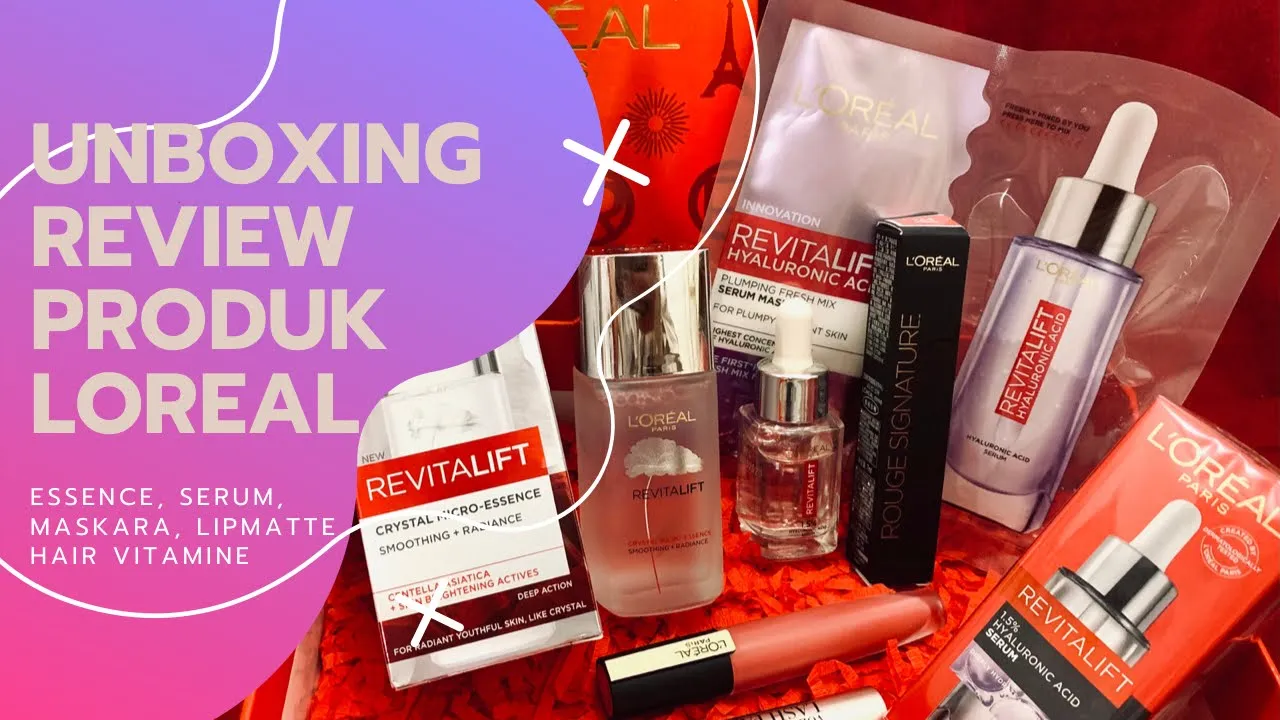 Review Paket Perawatan Wajah Dari L'oreal Paris | Pindah Skincare. 