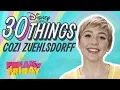 30 Things with Cozi Zuehlsdorff Freaky Friday Disney Channel
