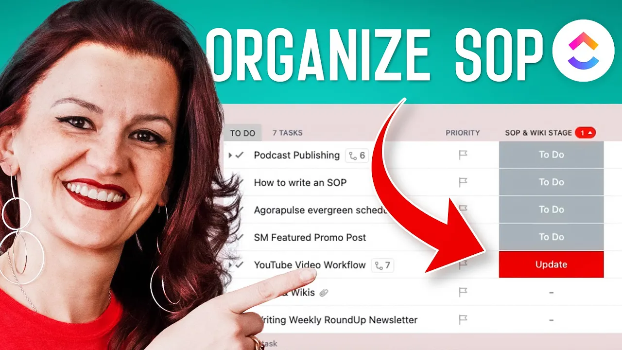 How to organize your Business SOPs in ClickUp