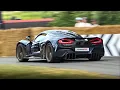 Hennessey Venom F5 Accelerations Flaming Up Shifts 1800HP Twin-Turbo 6 6L V8 Engine Sound