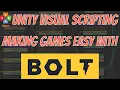 Visual Scripting in Unity with Bolt Quick Review of Bolt s Flow Machine Engine Make a Game Fast