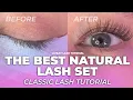 Classic Lash Tutorial Natural Look - Quick Tutorial for Natural Classic Lash Sets