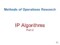 MEIE3271 Methods of OR 05 IP Algorithms 002