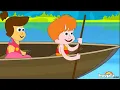 Row Row Row Your Boat Song | HooplaKidz Nursery Rhymes & Kids Songs