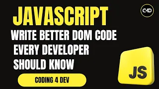 Write Better DOM Code 9 JavaScript DOM Best Practices Every Developer Should Know