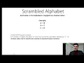 Ceasar Coding Scrambled Alphabet Vigenere Cipher