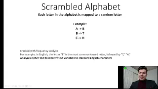 Ceasar Coding Scrambled Alphabet Vigenere Cipher