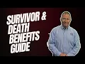 Survivor and Death Benefits Guide for Federal Employees and Retirees in Times of Sudd