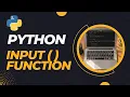 How to use the Python input function Basics of Python Programming