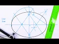 How to draw an Ellipse - Method 1