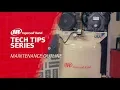 Daily Recip Compressor Maintenance Ingersoll Rand Reciprocating Air Compressor