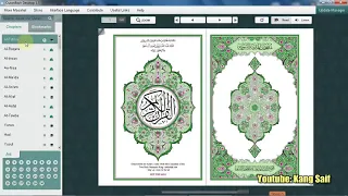 cara mendownload al quran desktop dengan fitur mushaf dan tafsir serta audio murottal banyak imam