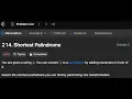 Shortest Palindrome Simple solution LeetCode 214 Golang