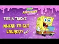 SpongeBob Adventures in a Jam Tips Tricks - How to get more Energy Part 1