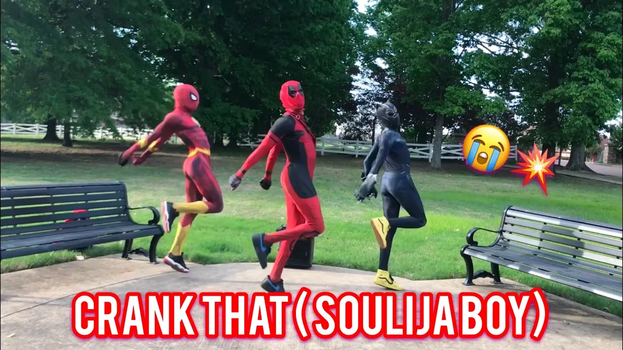 Soulja Boy Tell'em - Crank That (Dance Video) @GhettoSpider  @ghetto.panther1 @ghetto.deadpool