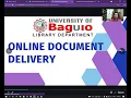 UB Library Offers Online Document Delivery Request Service
