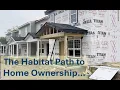 The Habitat Path to Home Ownership