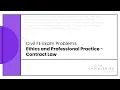 Civil FE Exam - Ethics and Professional Practice