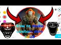How to make custom skin 2026 on android Agario Mobile