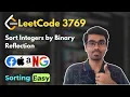 Sort Integers by Binary Reflection LeetCode 3769 Sorting