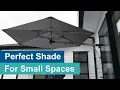 Shadowspec Retreat Wall-Mounted Umbrella Ultimate Shade Solution