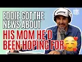 Tell Me Something Good Eddie shares the great news he just got about his mom