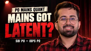 PO Mains Quant 2026 | Which Questions to Attempt & Which to Leave? | Live Attempt Strategy