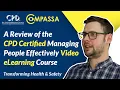Review of the Compassa CPD Certified Managing People Effectively Interactive Course