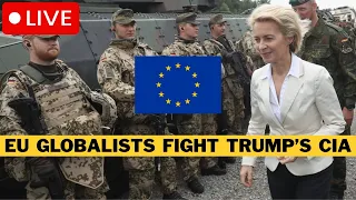 LIVE EU S Secret Spy Agency EXPOSED European Army Clashes With Trump 