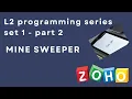 programming question L2 programming zoho interview zoho interview L2 programming part 2
