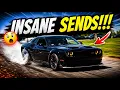 Portsmouth RI Cars and Coffee cars entering pullouts - May 2026