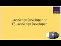 EASYLY Understand JavaScript Developer Search String Suman Pachigulla IT Recruiting Training